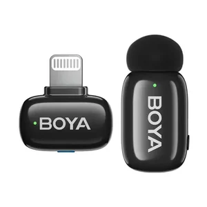 BOYA MINI 2-07 Wireless Microphone – For iOS Only, Single Mic Without Powerbank