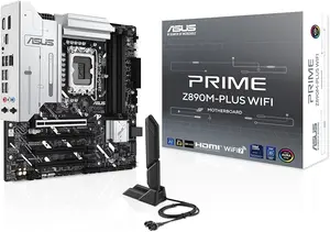 ASUS PRIME Z890-P/CSM WIFI ATX Motherboard – LGA1851, DDR5, Intel Z890 Chipset, WiFi 7, PCIe 5.0, Thunderbolt 4, Intel Core Ultra Support