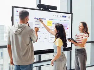 ViewSonic ViewBoard IFP6534 65" 4K UHD Interactive Flat Panel Display EDLA Certified Android 14 - 40-Point Touch, 8GB RAM, 128GB for Classroom & Meeting Rooms