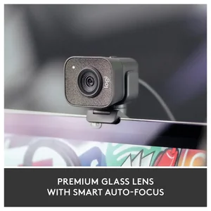 Logitech StreamCam Webcam - Full HD 1080p 60FPS, USB-C, 78° FOV, Smart Auto-Focus, Vertical Video Support