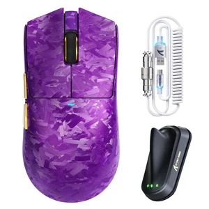 Attack Shark X11 Ultra Wireless Gaming Mouse – High-Performance Lightweight Design, Purple