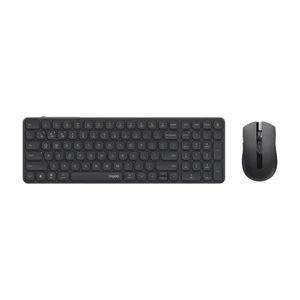 Rapoo 9350S Multi-Mode Wireless Keyboard & Mouse Combo – Slim 99-Key Scissor Keyboard, Bluetooth 4.0/5.0 & 2.4GHz