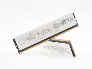 Apacer NOX 32GB (2x16GB) DDR5 6000MHz CL38 Desktop Gaming RAM Kit – White, Intel XMP