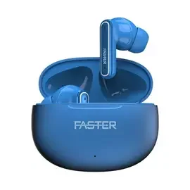 Faster QuestX Wireless Earbuds – ANC+ENC with 4 Mic, Type-C Fast Charge, Bluetooth v5.3, Up to 36 Hrs Playtime