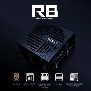 Lian Li RB0650B RB Series 650W 80 Plus Bronze Power Supply Unit (PSU) – UK, Gaming PC ATX PSU