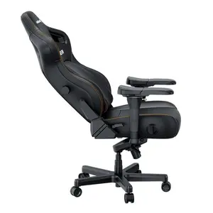 AndaSeat Kaiser 4 V2 XL with 6D Armrest Ergonomic Gaming Chair Carbon Black Fabric - Extra Large Premium Gaming Chair