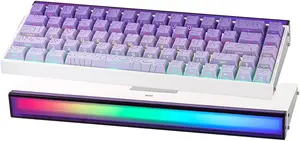 AULA Hero68 Gradient Purple Wired Mechanical Gaming Keyboard - Dragon King Magnetic Switch