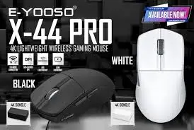 E-YOOSO X-44 TRI MODE 1K RGB Wireless Gaming Mouse