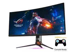 ASUS ROG Swift OLED PG34WCDM 34" Curved Gaming Monitor - 240Hz OLED HDR G-SYNC Compatible