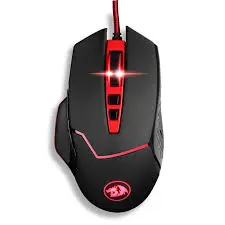 Redragon Inspirit M907 RGB Wired Gaming Mouse – 12400 DPI Optical Sensor, RGB Backlit Gaming Mouse, 7 Programmable Buttons, Ergonomic Esports Mouse