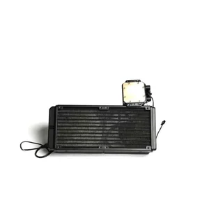 GFURY GF-240 BLACK HURRICAN 240mm ARGB Liquid CPU Cooler | High Performance Dual 120mm Fan AIO Cooling System for Gaming PC
