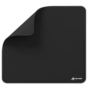 Attack Shark CM02 eSport Gaming Mousepad – 450x400x4mm Stitched Edges, Anti-Slip Base, Black