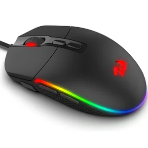 Redragon M719 Invader RGB Wired Gaming Mouse 10000 DPI 8 Buttons Ergonomic FPS MOBA Esports Gaming Mouse