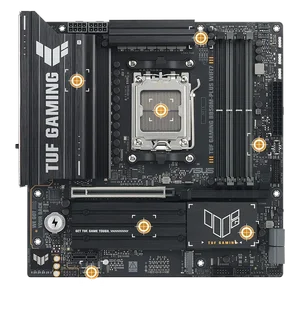 ASUS TUF GAMING B850M-PLUS WIFI 7 mATX Motherboard – AMD AM5, DDR5, PCIe 5.0, WiFi 7, Ryzen 7000/8000/9000 Support