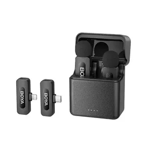 BOYA BY-V3 Combo Dual Wireless Microphone – For iOS + Type-C