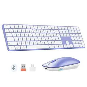 Meetion iKey C230 Black 2-in-1 Wireless Keyboard & Mouse Combo – Scissor Switch, 108 Keys, Dual Mode