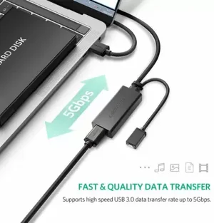 UGREEN 20826 USB 3.0 Extension Cable 5M – High Speed USB-A Male to Female Data & Power Extension Cable