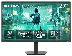 Philips Evnia 27M2N2100NF 27 Inch FHD Gaming Monitor – 144Hz, IPS, 114% sRGB, Smart MBR