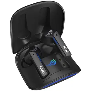 ASUS ROG Cetra True Wireless Gaming Earbuds Black Low Latency Bluetooth Gaming Earphones with ANC for Mobile & PC Gaming