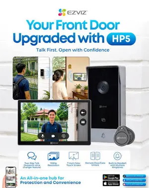 EZVIZ HP5 WiFi PTZ Outdoor Security Camera – Pan Tilt Zoom