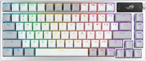 ASUS ROG Azoth X PBT Wireless Gaming Keyboard – NX Snow V2 RGB 75% Mechanical Keyboard