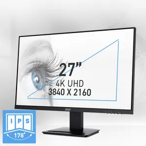 MSI PRO MP273U 27" IPS 4K UHD Monitor - 3840x2160 60Hz 4ms GTG Adaptive-Sync Eye Care Display