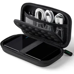 UGREEN Hard Disk Case Small Size Storage Bag for External HDD SSD Cables Accessories