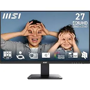 MSI PRO MP273U 27" IPS 4K UHD Monitor - 3840x2160 60Hz 4ms GTG Adaptive-Sync Eye Care Display