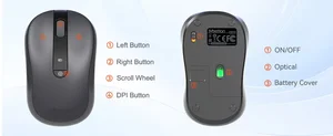 Meetion CW216 2.4G Wireless Keyboard & Mouse Office Combo – Full-Size, Ergonomic Ambidextrous Mouse