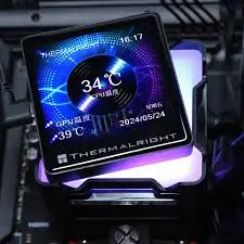 Thermalright TR 360 Elite Vision LCD ARGB Black 360mm AIO Liquid CPU Cooler