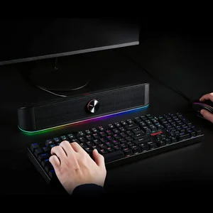 Redragon Adiemus GS-560 Black RGB Sound Bar with 6 Touch Light Modes