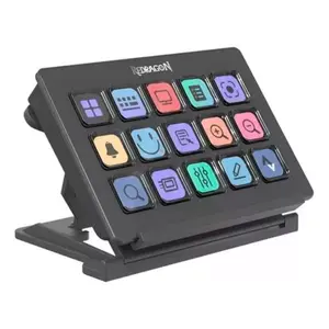 Redragon Stream Station SS-550 Stream Deck Controller with 15 Customizable LCD Keys for Streaming Content Creation & Productivity