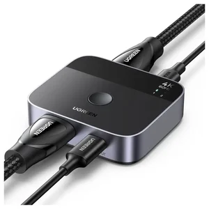 UGREEN USB-C plus HDMI 2-in-1-Out Aluminum HDMI Switch 4K 60Hz for