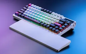 ASUS ROG Azoth X PBT Wireless Gaming Keyboard – NX Snow V2 RGB 75% Mechanical Keyboard