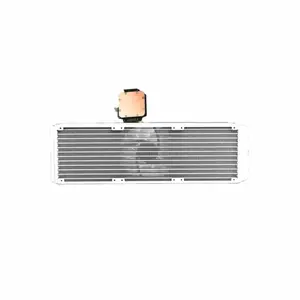 GFURY GF-360 WHITE HURRICAN 360mm ARGB Liquid CPU Cooler | Triple 120mm Fan High Performance AIO Cooling System White Edition for Gaming PC