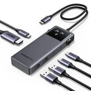 UGREEN Uno 6-in-1 USB-C Hub 10Gbps USB-C USB-A Data Ports 4K60Hz HDMI