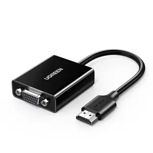 UGREEN HDMI to VGA Converter with Power Port 1080P 60Hz for Laptop