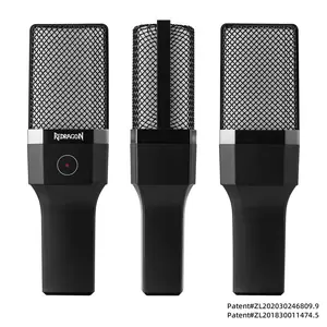Redragon ADNE GM212 USB Streaming Gaming Microphone RGB Condenser Mic for Podcast YouTube & Live Streaming