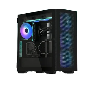 SONIC H7 Elite Black Gaming Case With 3 Infinity ARGB Fans & Tempered Glass Side Panel