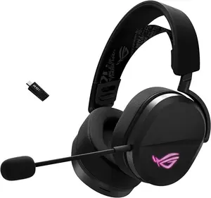 ASUS ROG Pelta A501 Black Wireless Gaming Headset Tri-Mode Connectivity 7.1 Surround Sound Gaming Headphones for PC & Console