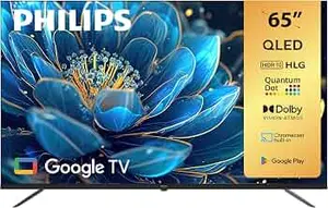 Philips 8100 Series 65" 65PQT8169 4K UHD QLED Google Smart TV with Dolby Vision, Dolby Atmos, HDR10+ & Google Assistant