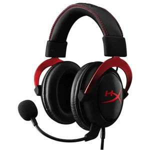 HyperX Cloud II Wired Gaming Headset – 53mm Drivers, DTS 7.1 Surround Sound, Noise Cancelling Mic, USB Control Box