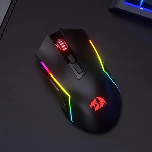 Redragon M693 Trident Lite RGB Wireless Gaming Mouse Bluetooth/2.4G/Wired Tri-Mode 8000 DPI Gamer Mouse