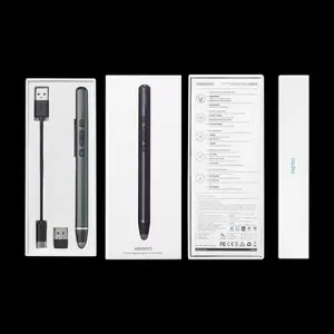 Rapoo XR200 Wireless Presenter with Touchable Pen Head – Red Laser Pointer, USB-C Rechargeable