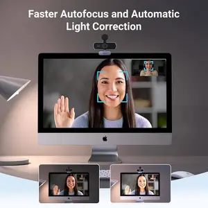 UGREEN CM717 2K 30FPS Full HD Webcam with Dual Microphone