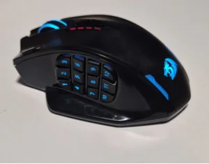 Redragon Impact Elite M913 Wireless MMO Gaming Mouse – 16000 DPI PAW3335 Sensor, 16 Programmable Buttons, RGB Gaming Mouse, 2.4GHz Wireless & Wired MMO Mouse