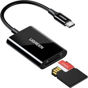 UGREEN USB-C 3.1 Card Reader TF/SD | Fast Memory Card Reader for Laptop MacBook PC