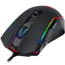 Redragon Ranger M910 Wired RGB Gaming Mouse – 12400 DPI Optical Sensor, 9 Programmable Buttons, Ergonomic RGB Gaming Mouse for FPS, MOBA & Esports