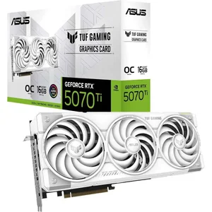 ASUS TUF Gaming GeForce RTX 5070 Ti White OC Edition 16GB GDDR7 Graphics Card