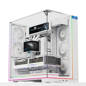 Thermalright TR-A70 Vision Case White with 9.16-Inch LCD Display